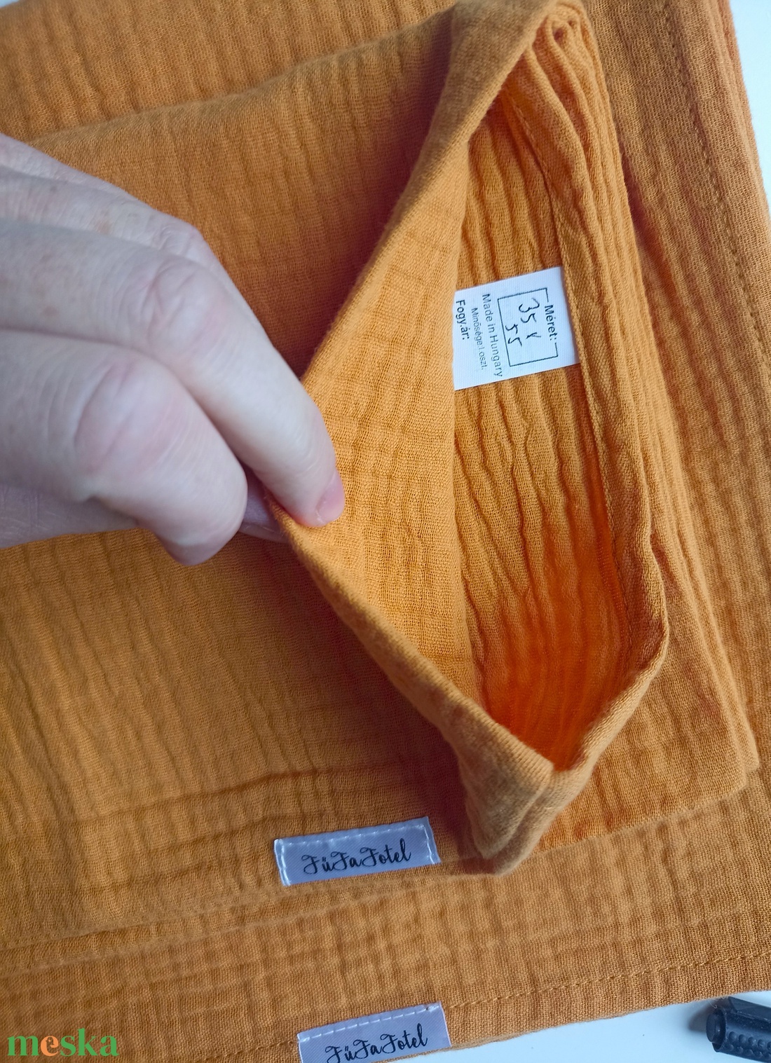 Muszlin gyerekágynemű szett: takaró + párnahuzat oviba duplagéz gyerektakaró 100x130 cm mustár - játék & sport - ovis felszerelés - ovis ágynemű - Meska.hu