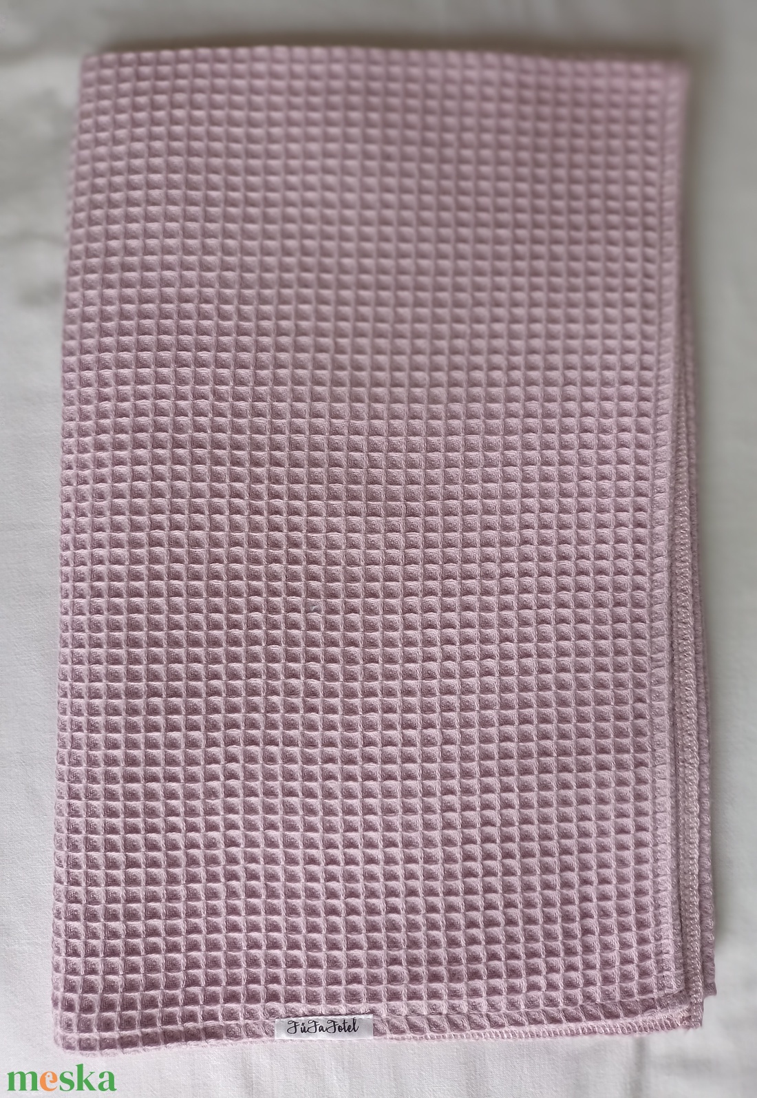Waffel babatakaró 75x95 cm mályva - baba - mama - baba ágynemű - babatakaró, gyerek pléd - Meska.hu
