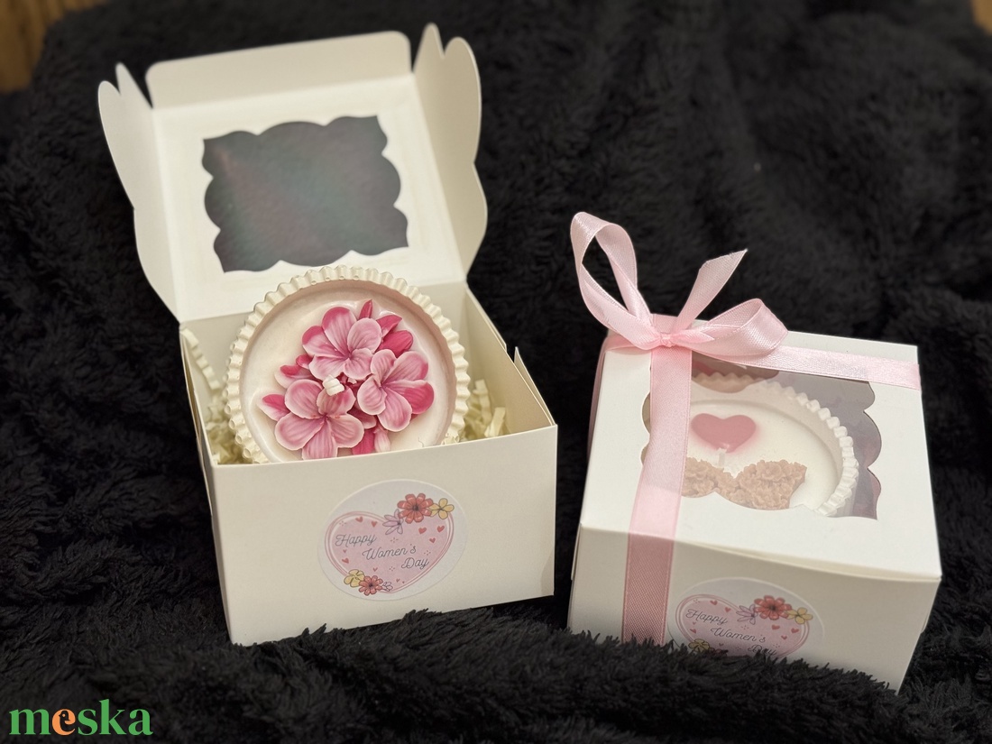 Szójaviasz illat illatgyertya Nőnapra - otthon & életmód - gyertya, illat, aroma - gyertya - Meska.hu