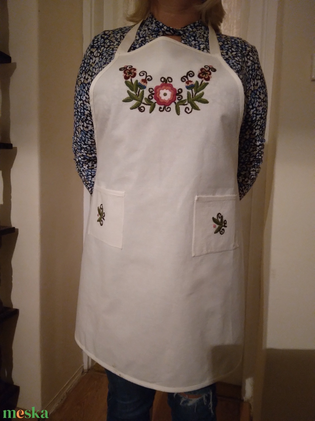 Kunsági kötény - otthon & életmód - konyhafelszerelés, tálalás - konyhai textil - kötény - Meska.hu Kunsági kötény - otthon & életmód - konyhafelszerelés, tálalás - konyhai textil - kötény - Meska.hu