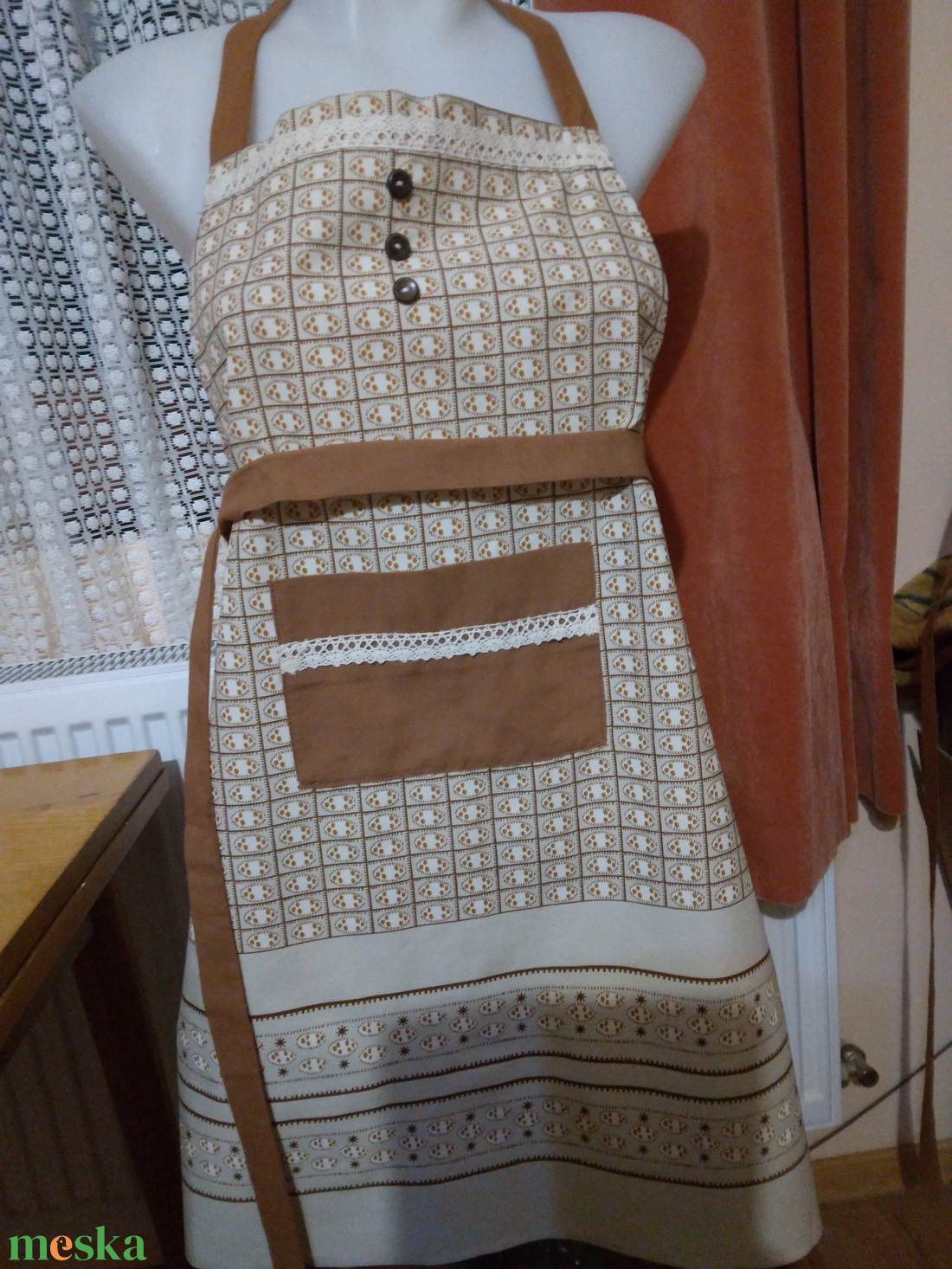 konyhai kötény - otthon & életmód - konyhafelszerelés, tálalás - konyhai textil - kötény - Meska.hu