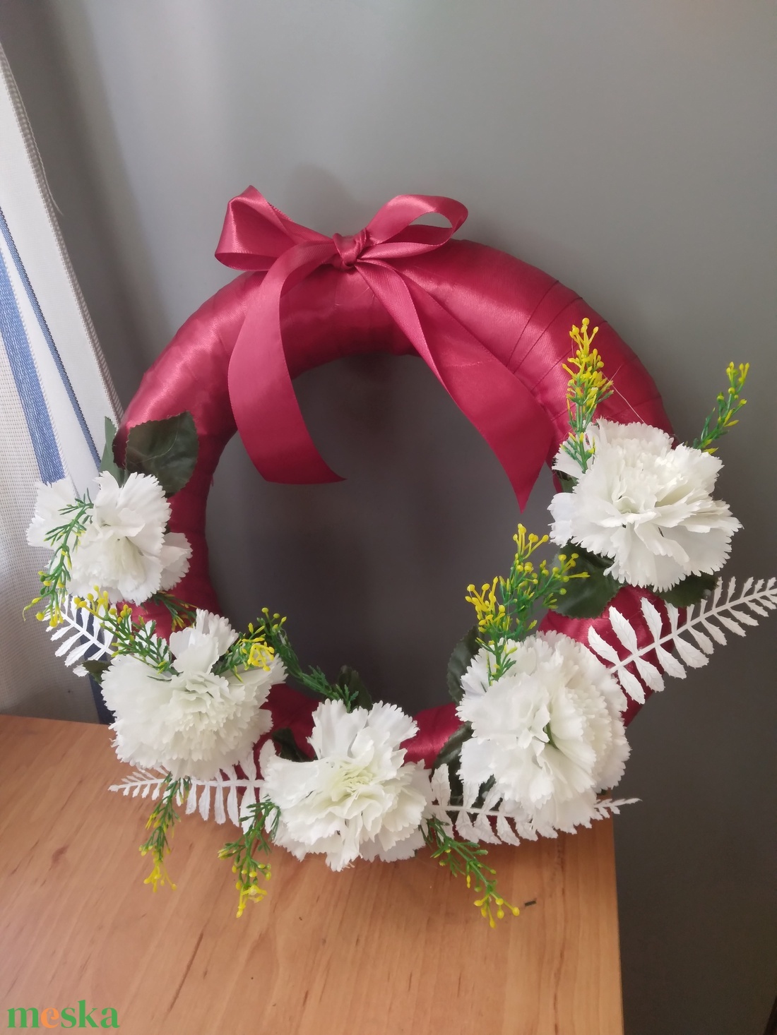 koszorú - otthon & életmód - vallás - temetkezési tárgy - sírkoszorú, kegyeleti koszorú - Meska.hu koszorú - otthon & életmód - vallás - temetkezési tárgy - sírkoszorú, kegyeleti koszorú - Meska.hu