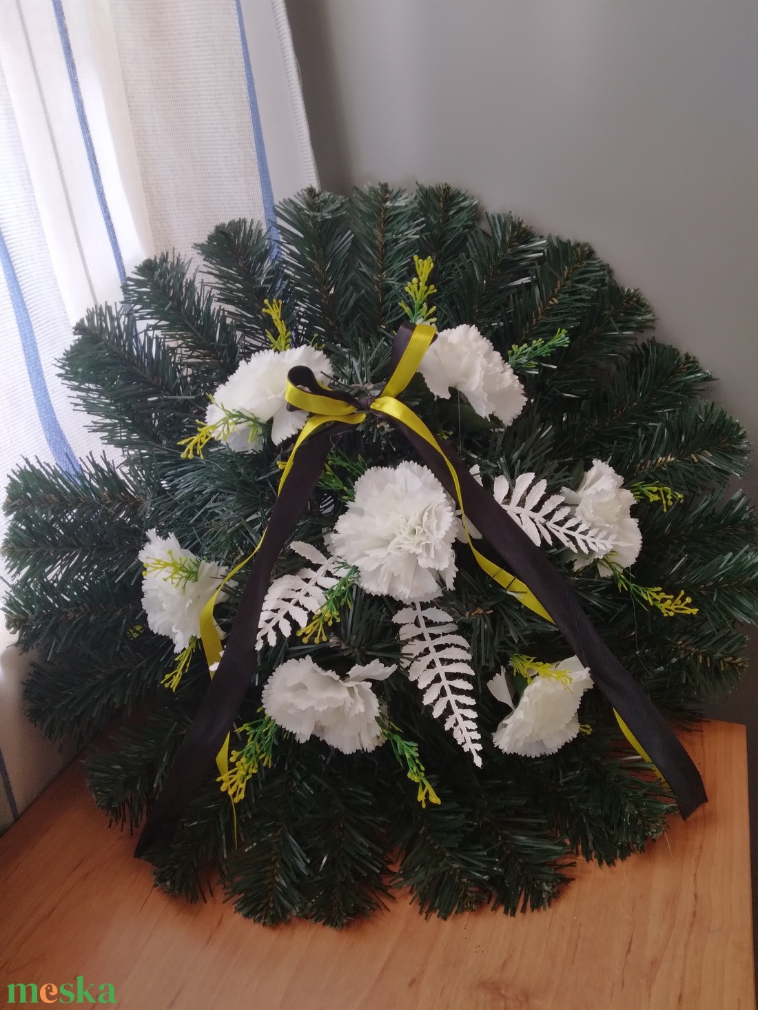 temetői koszorú - otthon & életmód - vallás - temetkezési tárgy - sírkoszorú, kegyeleti koszorú - Meska.hu temetői koszorú - otthon & életmód - vallás - temetkezési tárgy - sírkoszorú, kegyeleti koszorú - Meska.hu