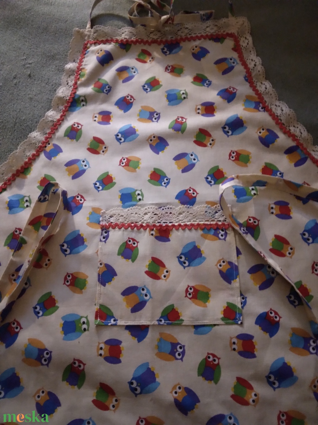 kötény - otthon & életmód - konyhafelszerelés, tálalás - konyhai textil - kötény - Meska.hu