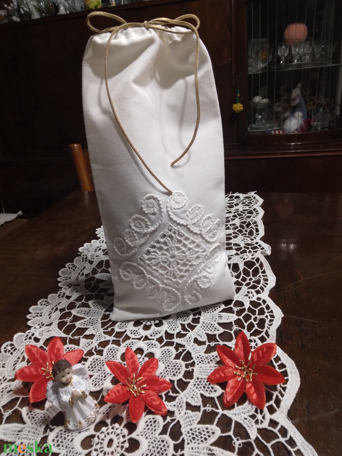 Ajándék tasak - otthon & életmód - konyhafelszerelés, tálalás - italos kellékek - italtartó - Meska.hu