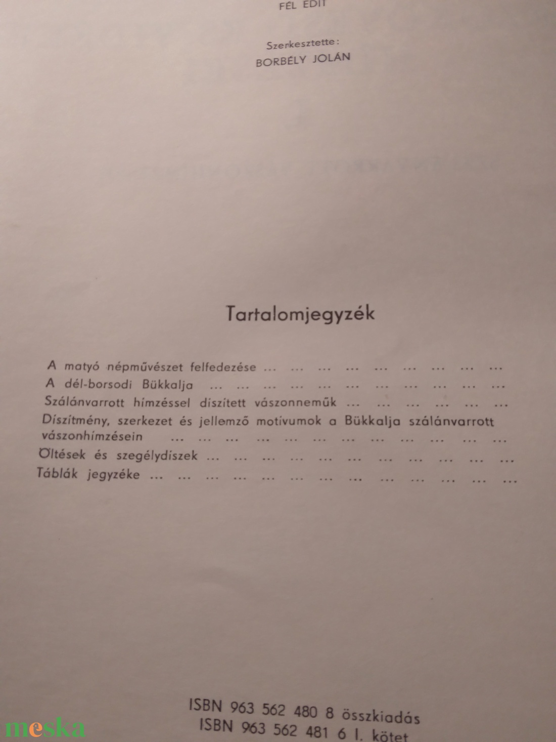 Hímzéses mintakönyv - művészet - más gyűjtemények - Meska.hu