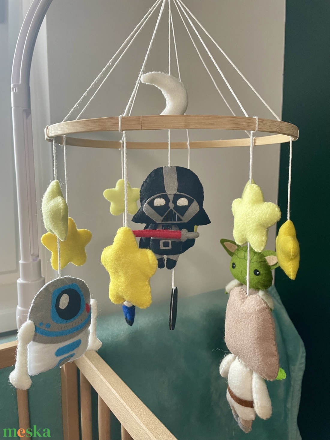 Star wars témájú kiságyforgó - játék & sport - 3 éves kor alattiaknak - kiságyforgó - Meska.hu Star wars témájú kiságyforgó - játék & sport - 3 éves kor alattiaknak - kiságyforgó - Meska.hu