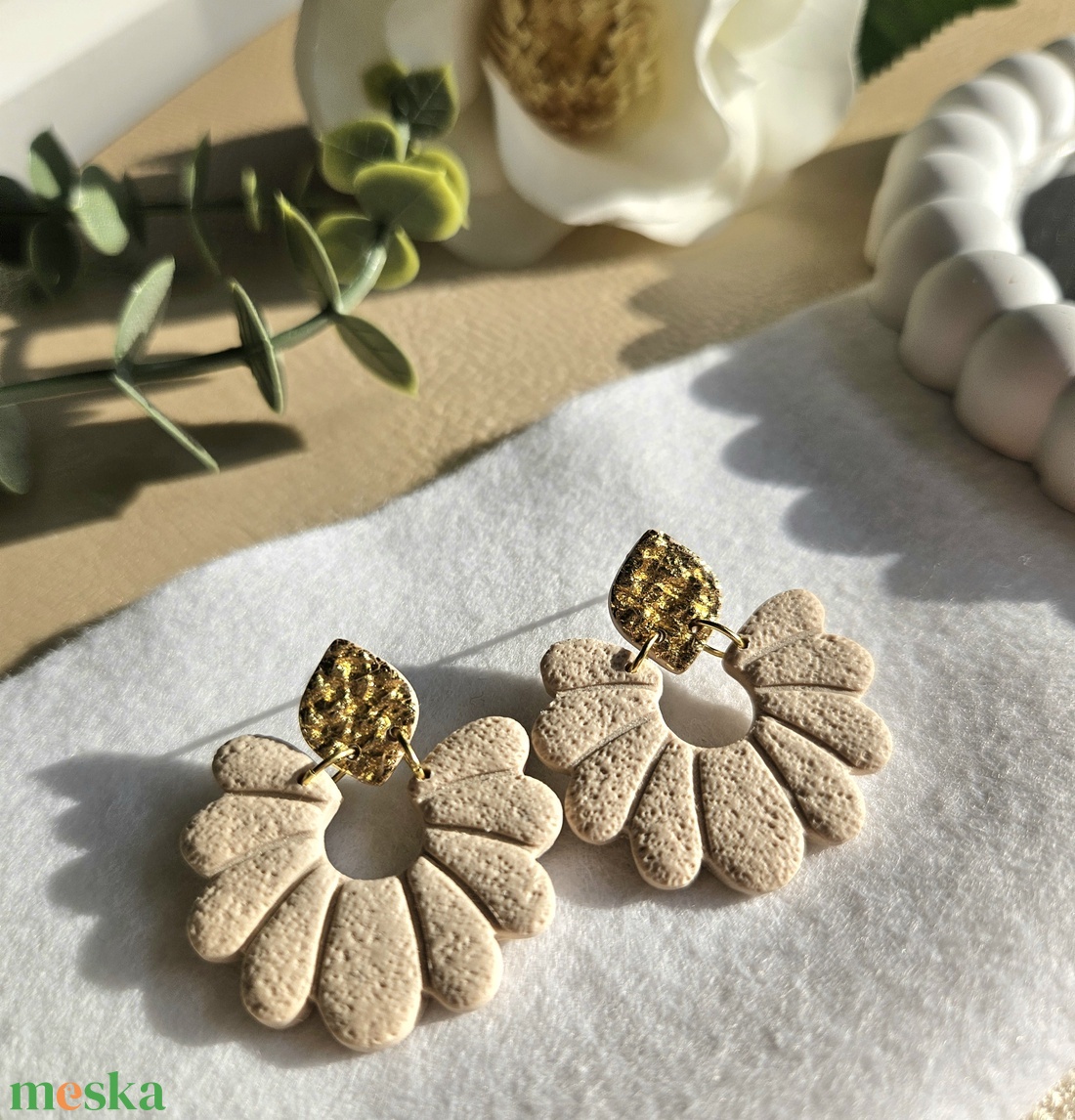 LILY fülbevaló - ékszer - fülbevaló - lógó fülbevaló - Meska.hu