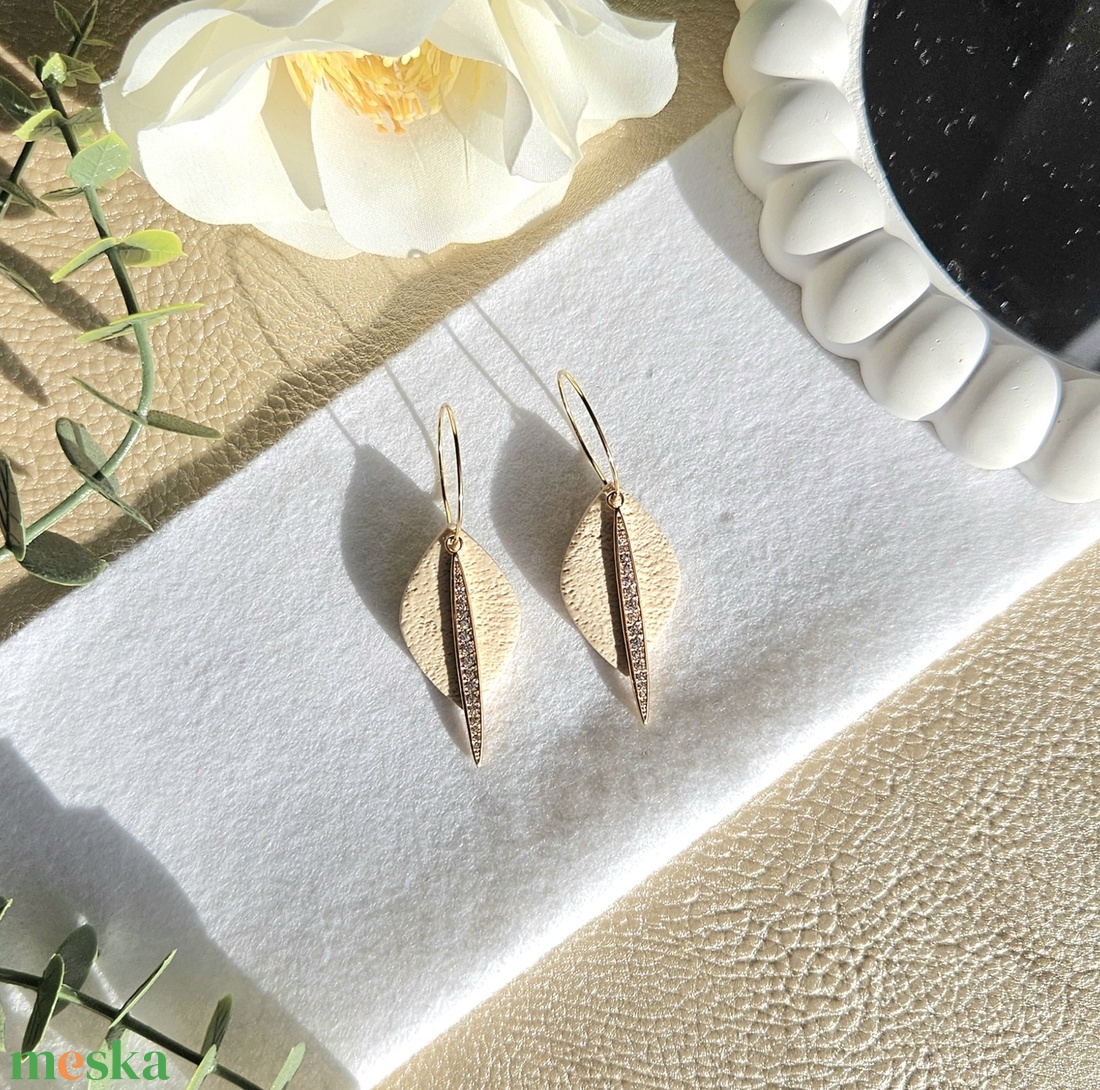 CAMILA fülbevaló - ékszer - fülbevaló - lógó fülbevaló - Meska.hu