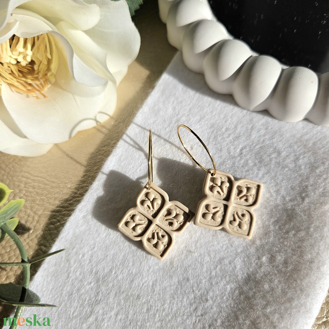 ZOEY fülbevaló - ékszer - fülbevaló - lógó fülbevaló - Meska.hu