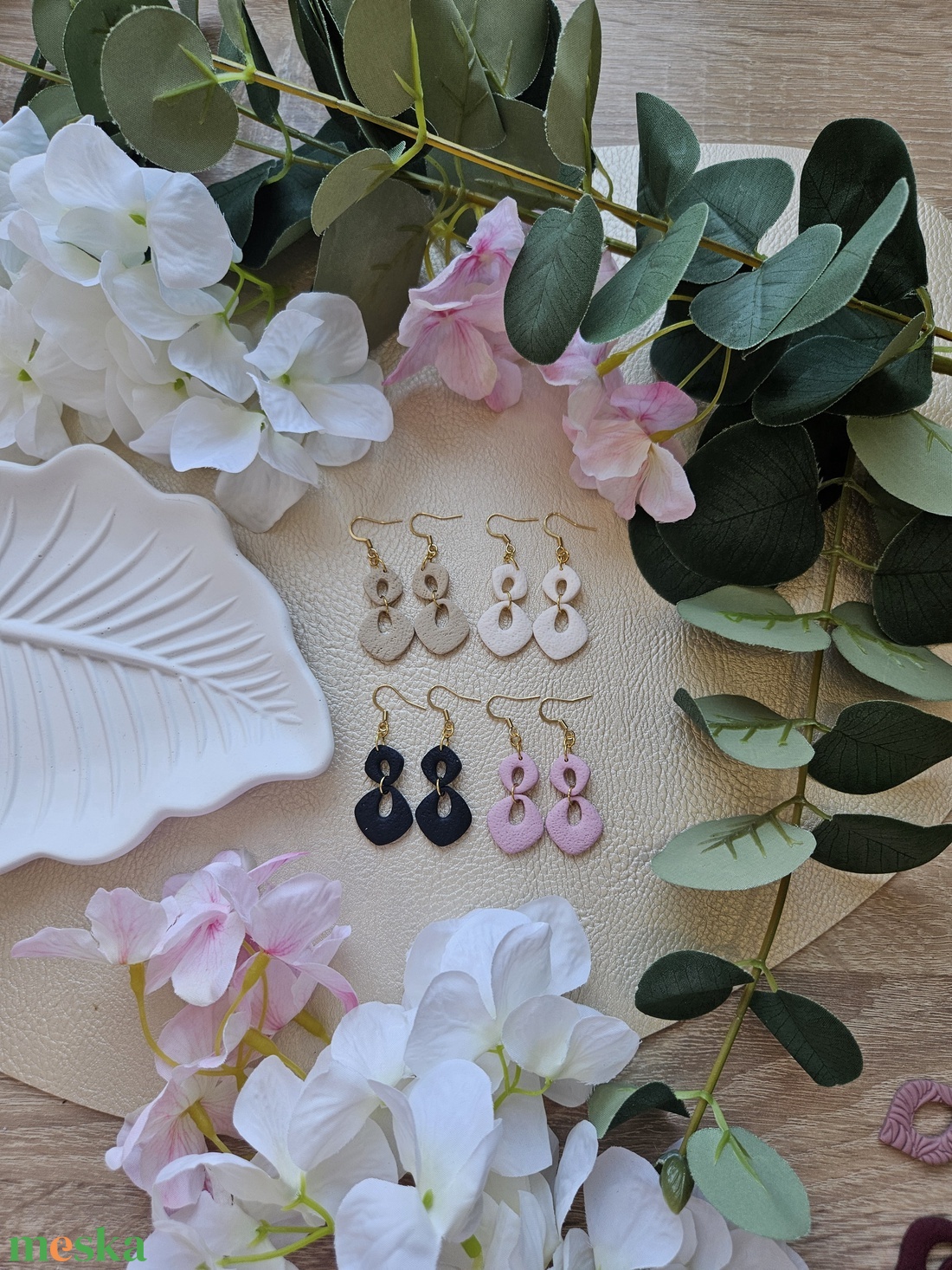 CHARLOTTE fülbevaló - ékszer - fülbevaló - lógó fülbevaló - Meska.hu