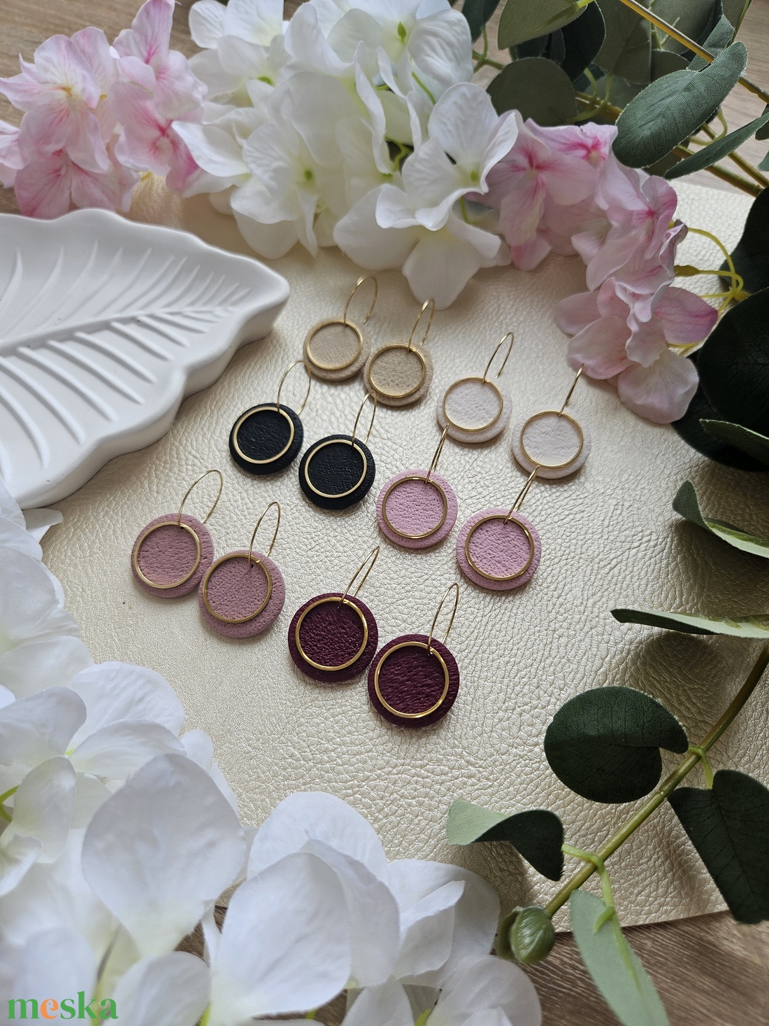 EMMA fülbevaló - ékszer - fülbevaló - lógó fülbevaló - Meska.hu