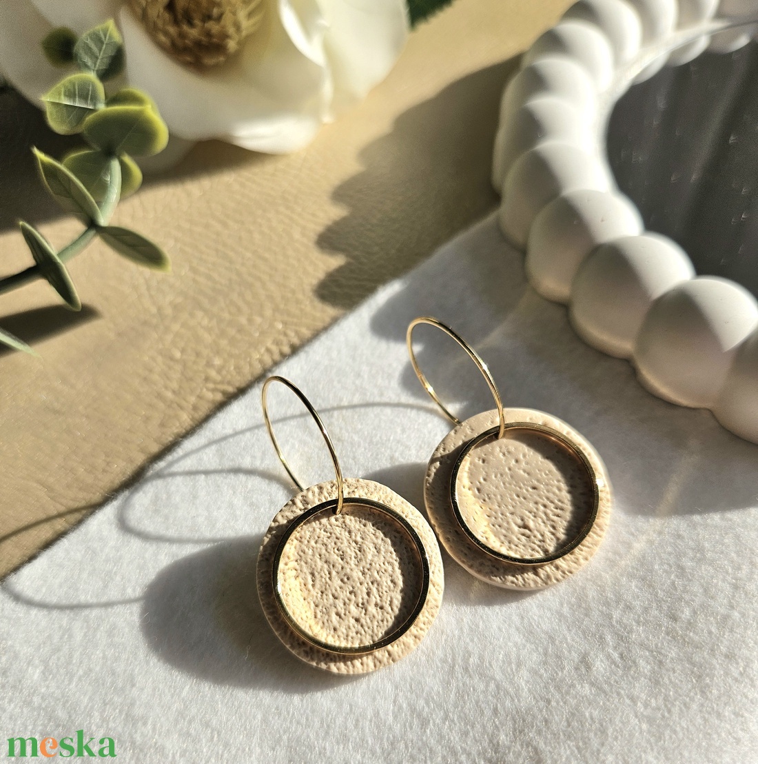 EMMA fülbevaló - ékszer - fülbevaló - lógó fülbevaló - Meska.hu