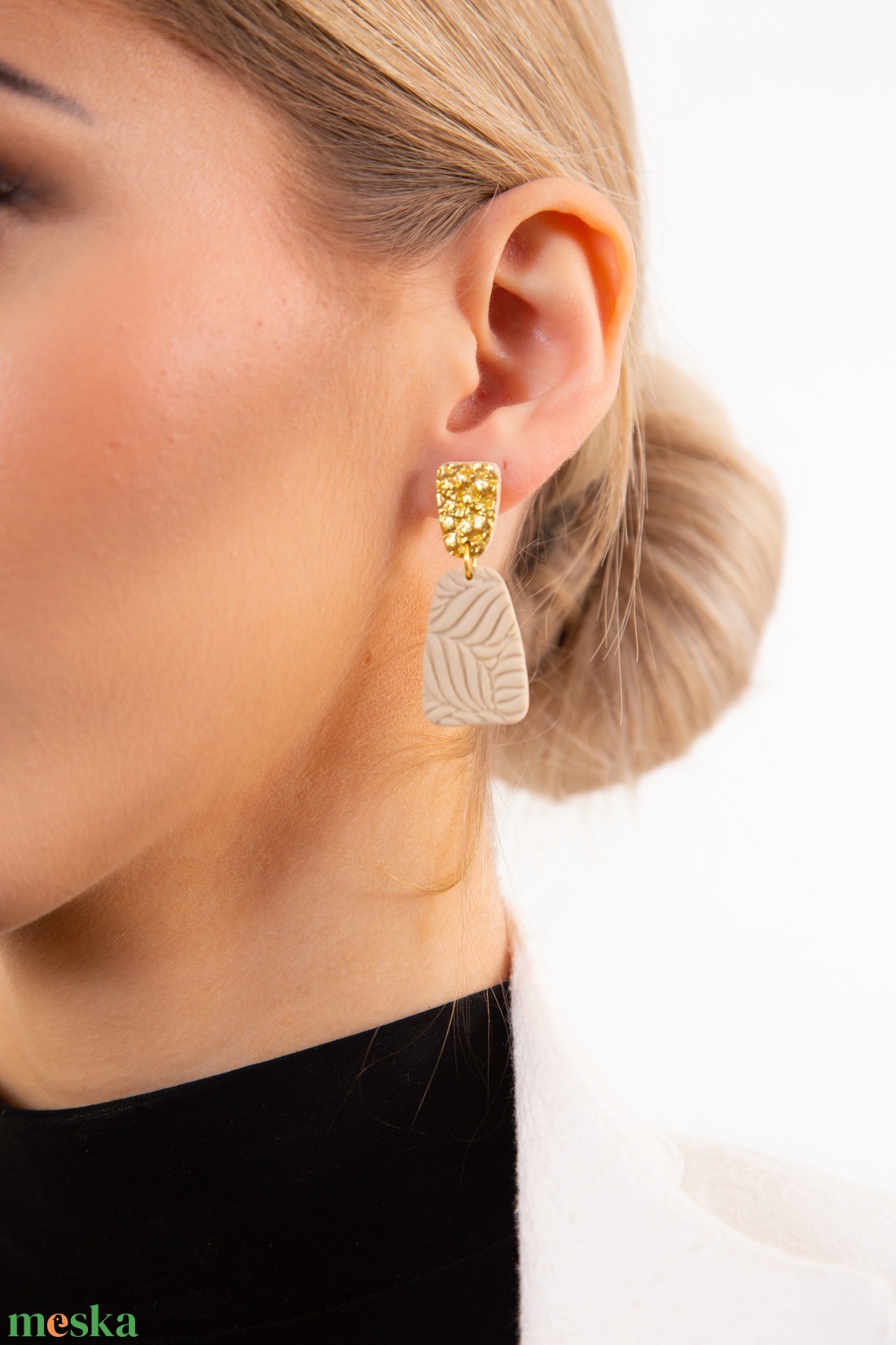 OLIVIA fülbevaló - ékszer - fülbevaló - lógó fülbevaló - Meska.hu