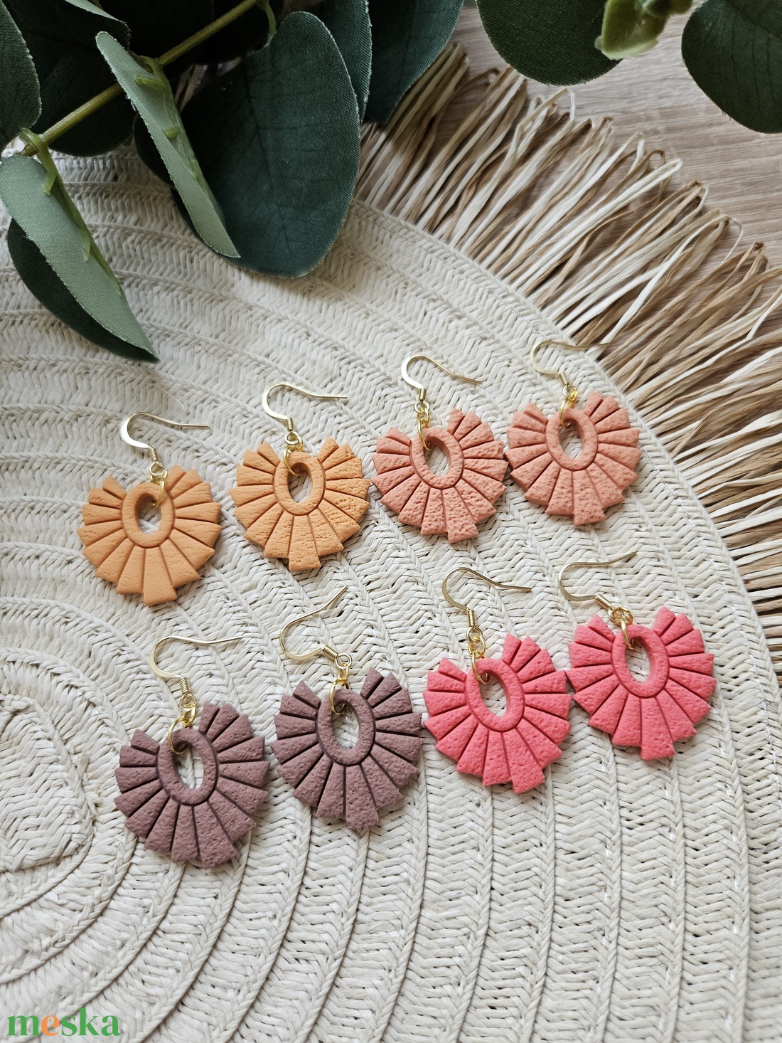 ALICE fülbevaló (nyári kollekció) - ékszer - fülbevaló - lógó fülbevaló - Meska.hu