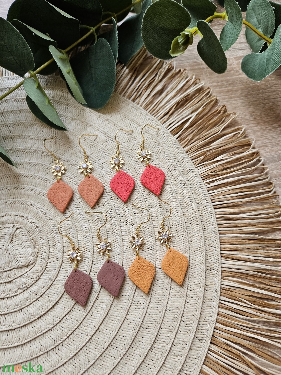 MARINA fülbevaló - ékszer - fülbevaló - lógó fülbevaló - Meska.hu