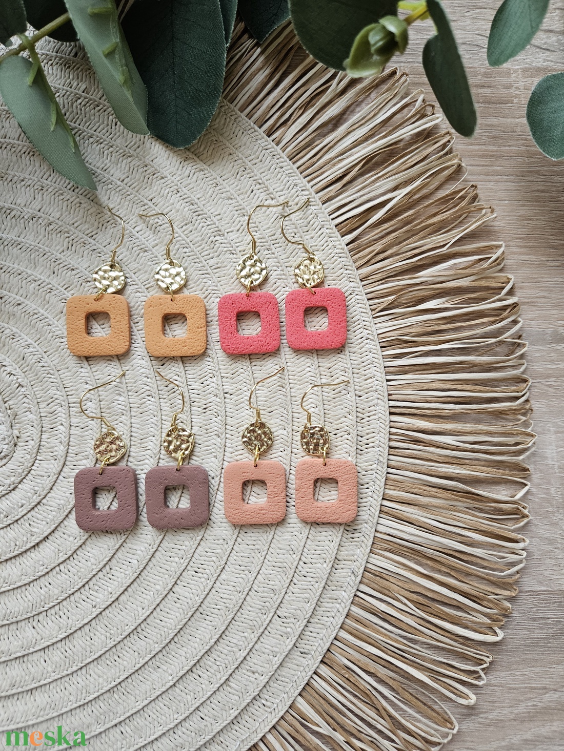 CARLA fülbevaló - ékszer - fülbevaló - lógó fülbevaló - Meska.hu