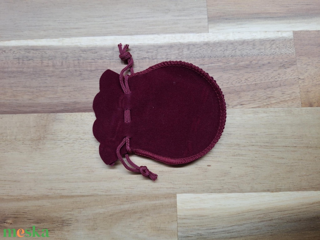 Bársony ajándékszütyő (bordó) - otthon & életmód - papír, írószer - ajándékozás kellékei - ajándékzsák, csomagolás - Meska.hu