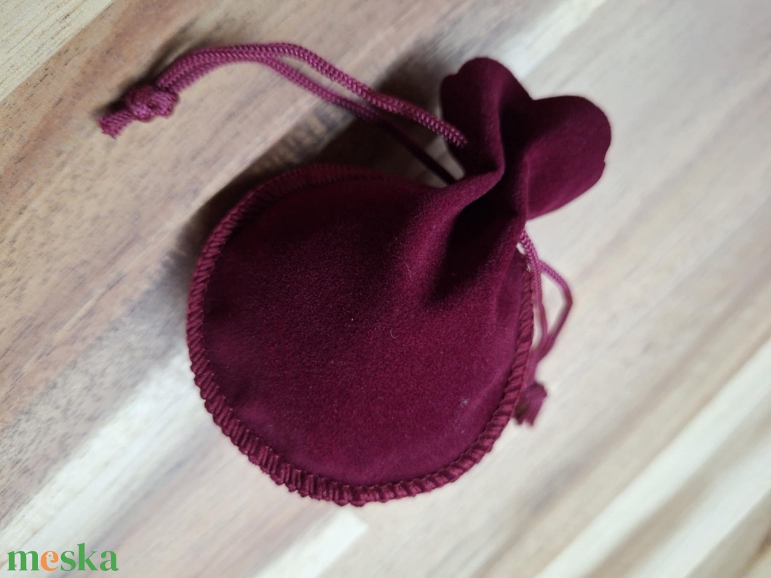 Bársony ajándékszütyő (bordó) - otthon & életmód - papír, írószer - ajándékozás kellékei - ajándékzsák, csomagolás - Meska.hu