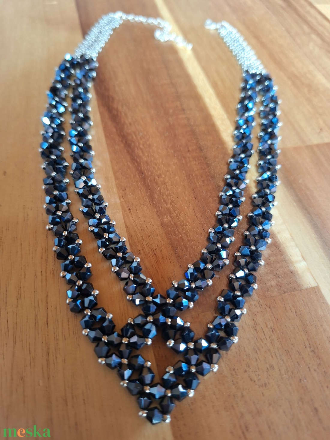 Alkalmi nyakék  - ékszer - nyaklánc - többsoros nyaklánc - Meska.hu
