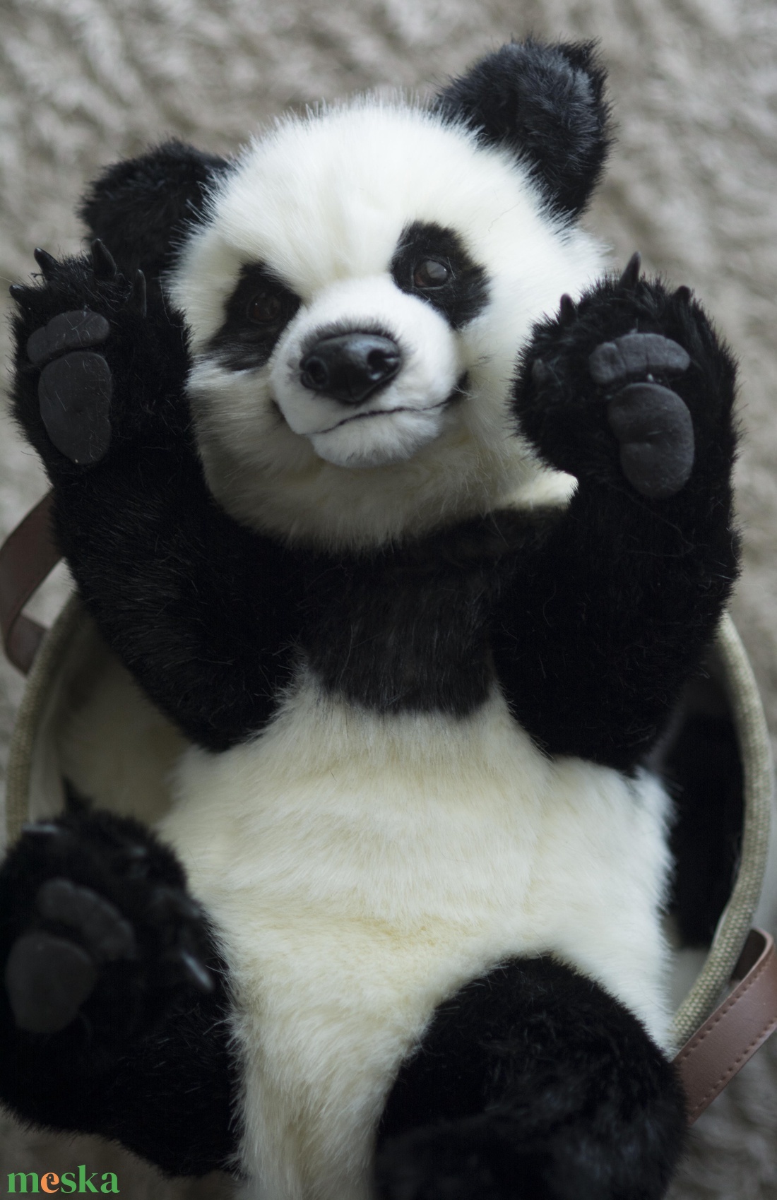 Élethű művész panda maci - játék & sport - plüssállat & játékfigura - maci - Meska.hu