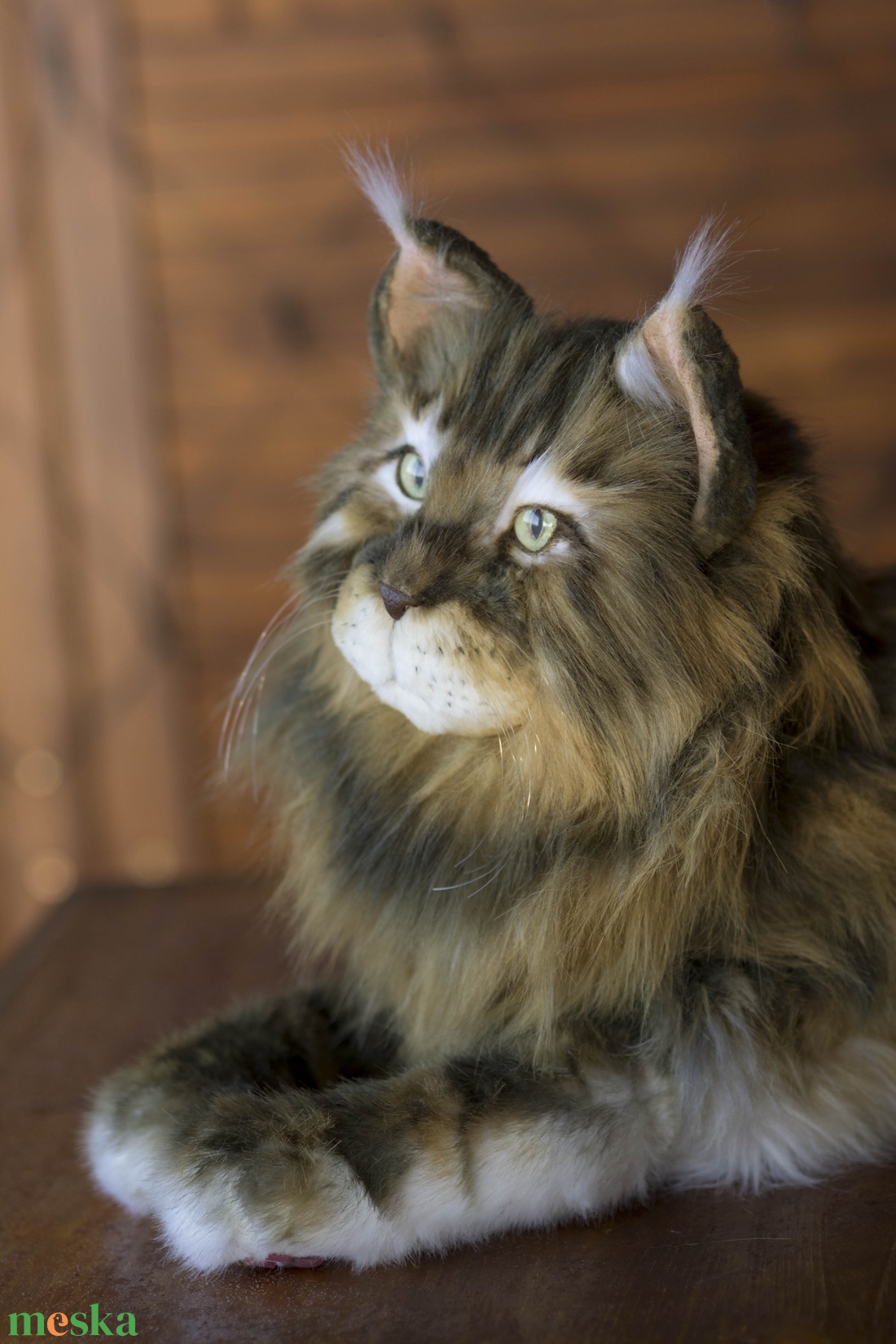 Élethű, realisztikus Maine Coon macska, cica plüss replika - játék & sport - plüssállat & játékfigura - cica - Meska.hu Élethű, realisztikus Maine Coon macska, cica plüss replika - játék & sport - plüssállat & játékfigura - cica - Meska.hu