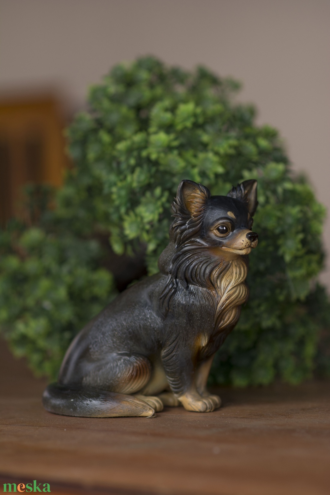 Csivava resin figura, 15 cm - művészet - makett, modell - Meska.hu