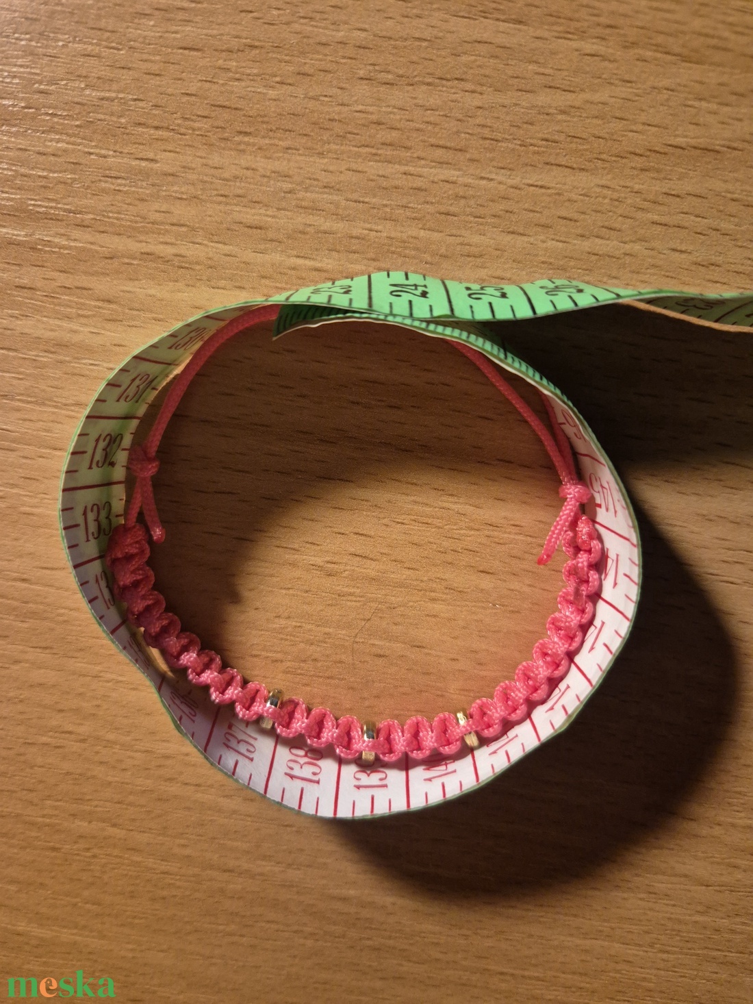 Pink makramé karkötő - ékszer - karkötő - fonott karkötő - Meska.hu Pink makramé karkötő - ékszer - karkötő - fonott karkötő - Meska.hu
