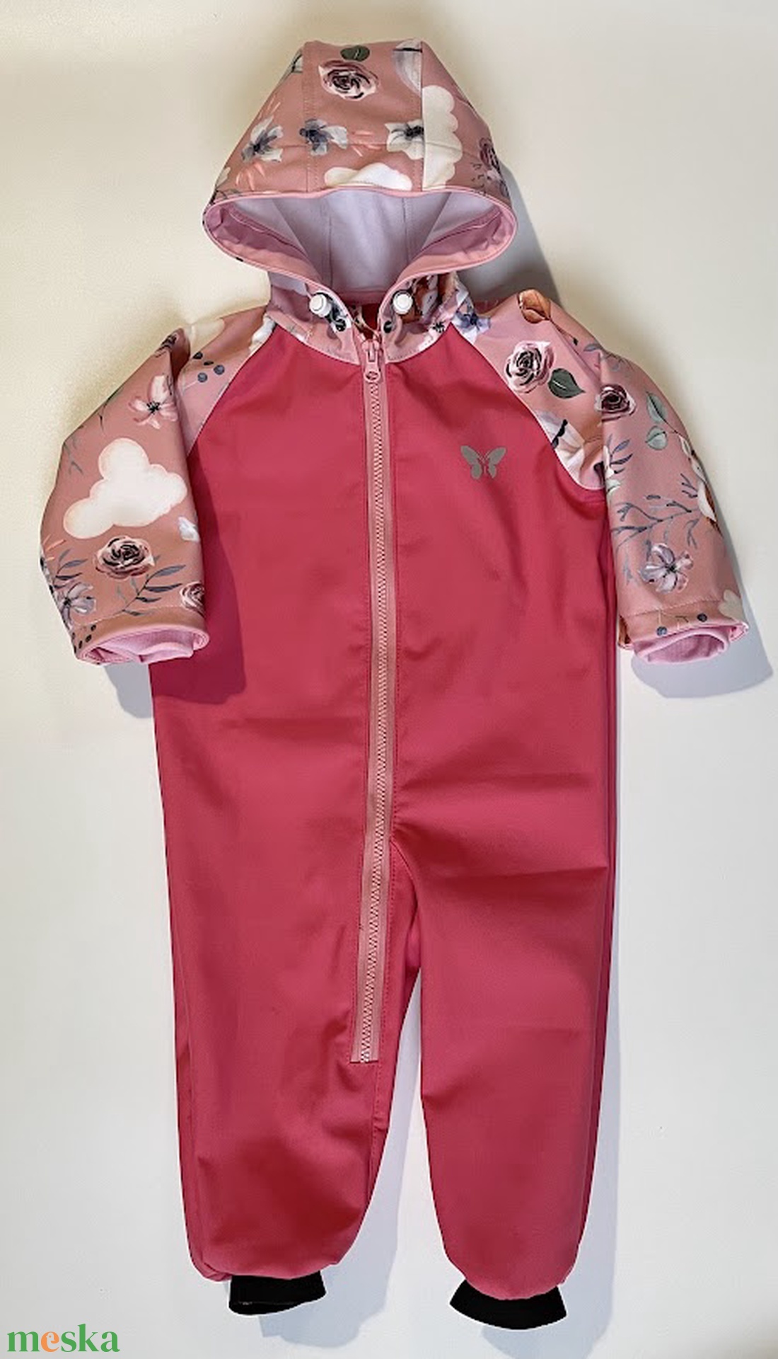 Softshell overál őzikés, 80-as - baba - mama - babaruházat - Meska.hu