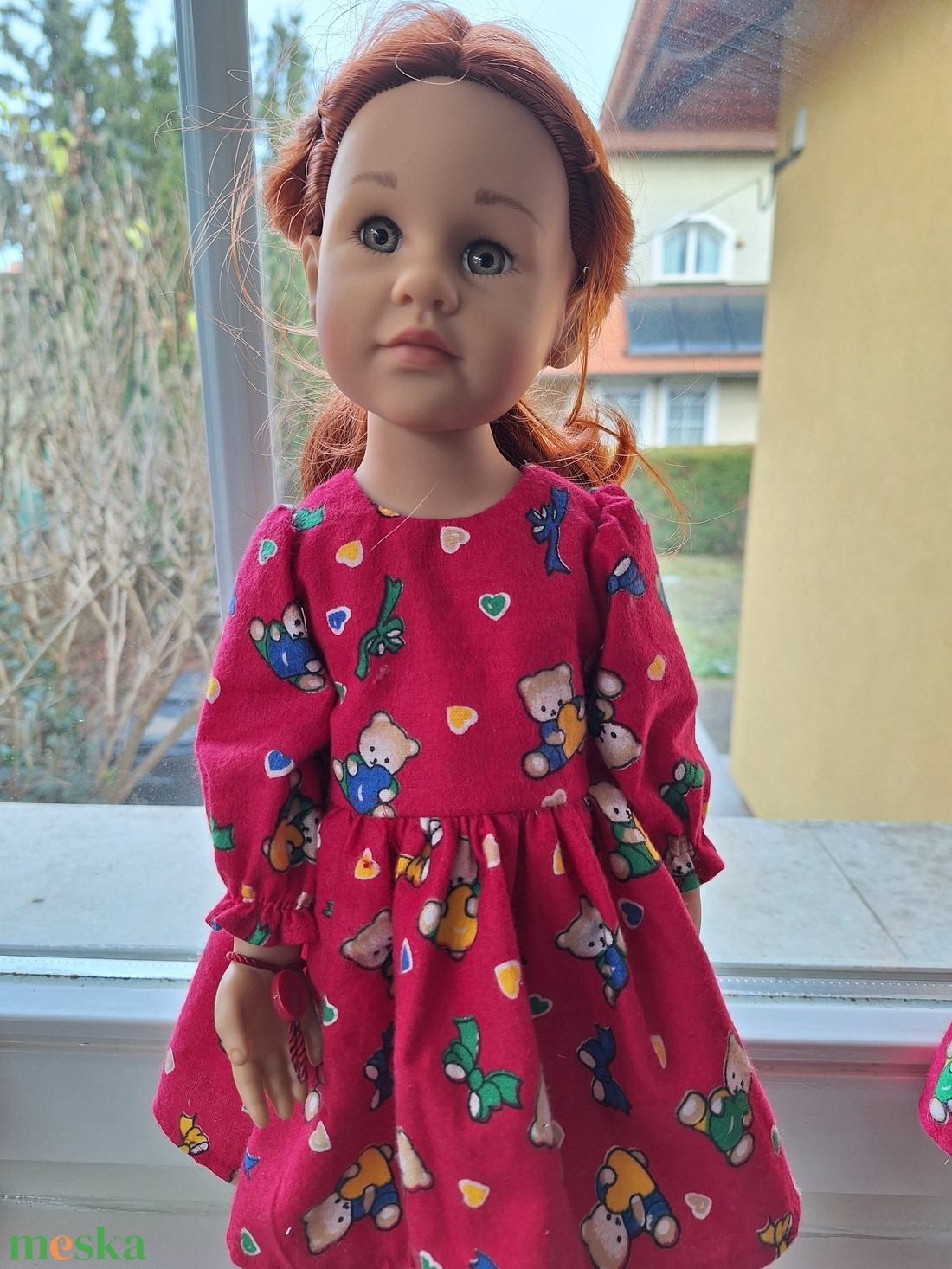 Maci mintás babaruha 46-50 cm magas Götz babára - játék & sport - baba & babaház - babaruha, babakellék - Meska.hu Maci mintás babaruha 46-50 cm magas Götz babára - játék & sport - baba & babaház - babaruha, babakellék - Meska.hu