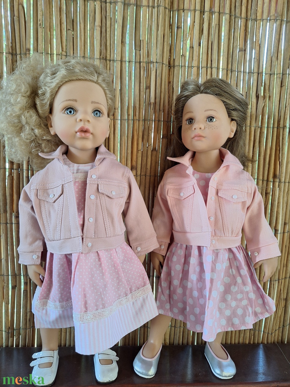 Rózsaszín farmer dzseki 46-50 cm magas Götz babára - játék & sport - baba & babaház - babaruha, babakellék - Meska.hu Rózsaszín farmer dzseki 46-50 cm magas Götz babára - játék & sport - baba & babaház - babaruha, babakellék - Meska.hu