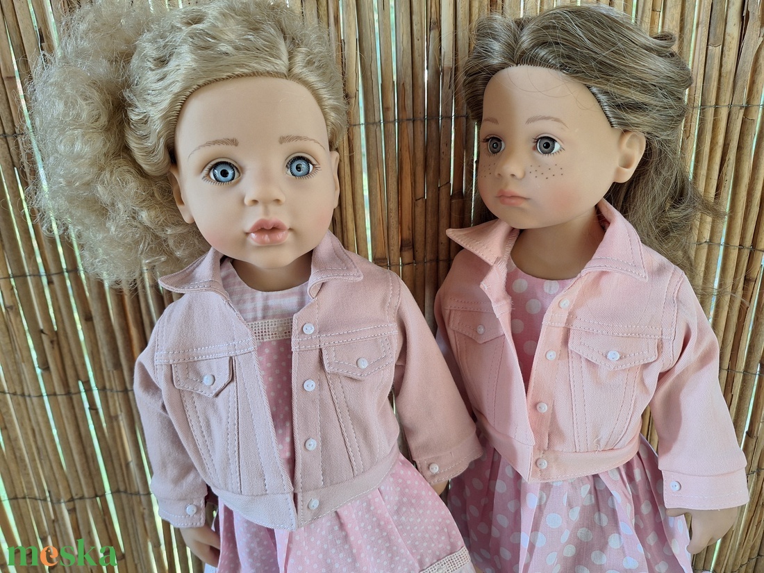 Rózsaszín farmer dzseki 46-50 cm magas Götz babára - játék & sport - baba & babaház - babaruha, babakellék - Meska.hu Rózsaszín farmer dzseki 46-50 cm magas Götz babára - játék & sport - baba & babaház - babaruha, babakellék - Meska.hu