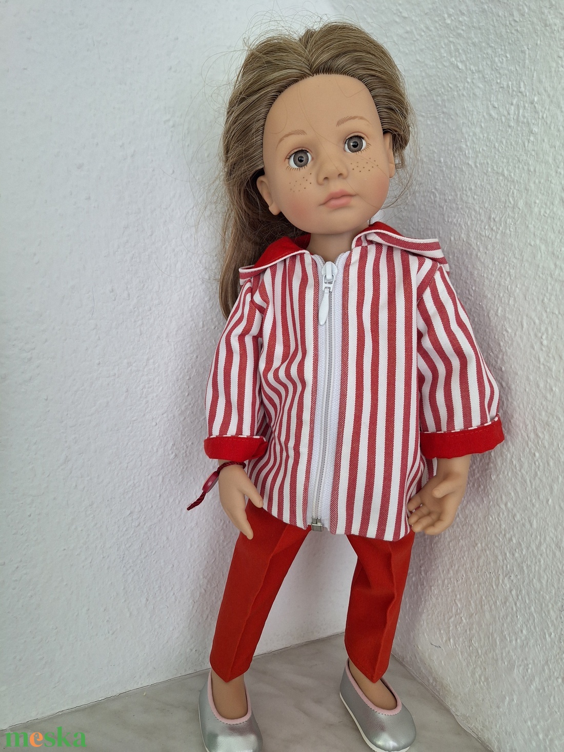 Sportos kabát, Babaruha 46-50 cm magas Götz babára  - játék & sport - baba & babaház - babaruha, babakellék - Meska.hu