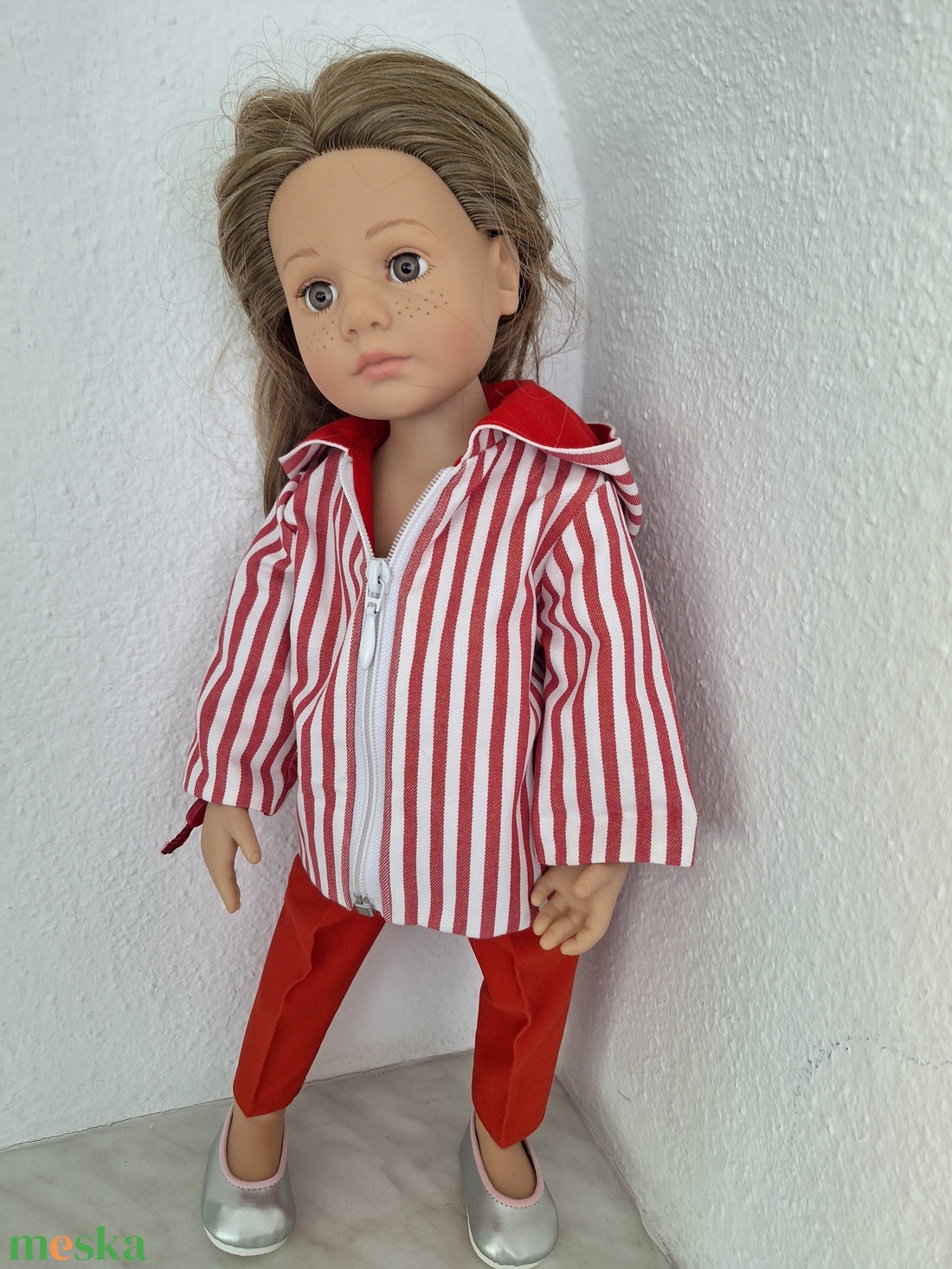 Sportos kabát, Babaruha 46-50 cm magas Götz babára  - játék & sport - baba & babaház - babaruha, babakellék - Meska.hu