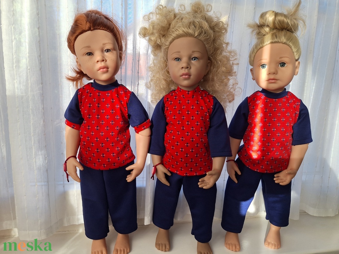 Babaruha PIZSAMA 46-50 cm magas Götz babára  - játék & sport - baba & babaház - babaruha, babakellék - Meska.hu