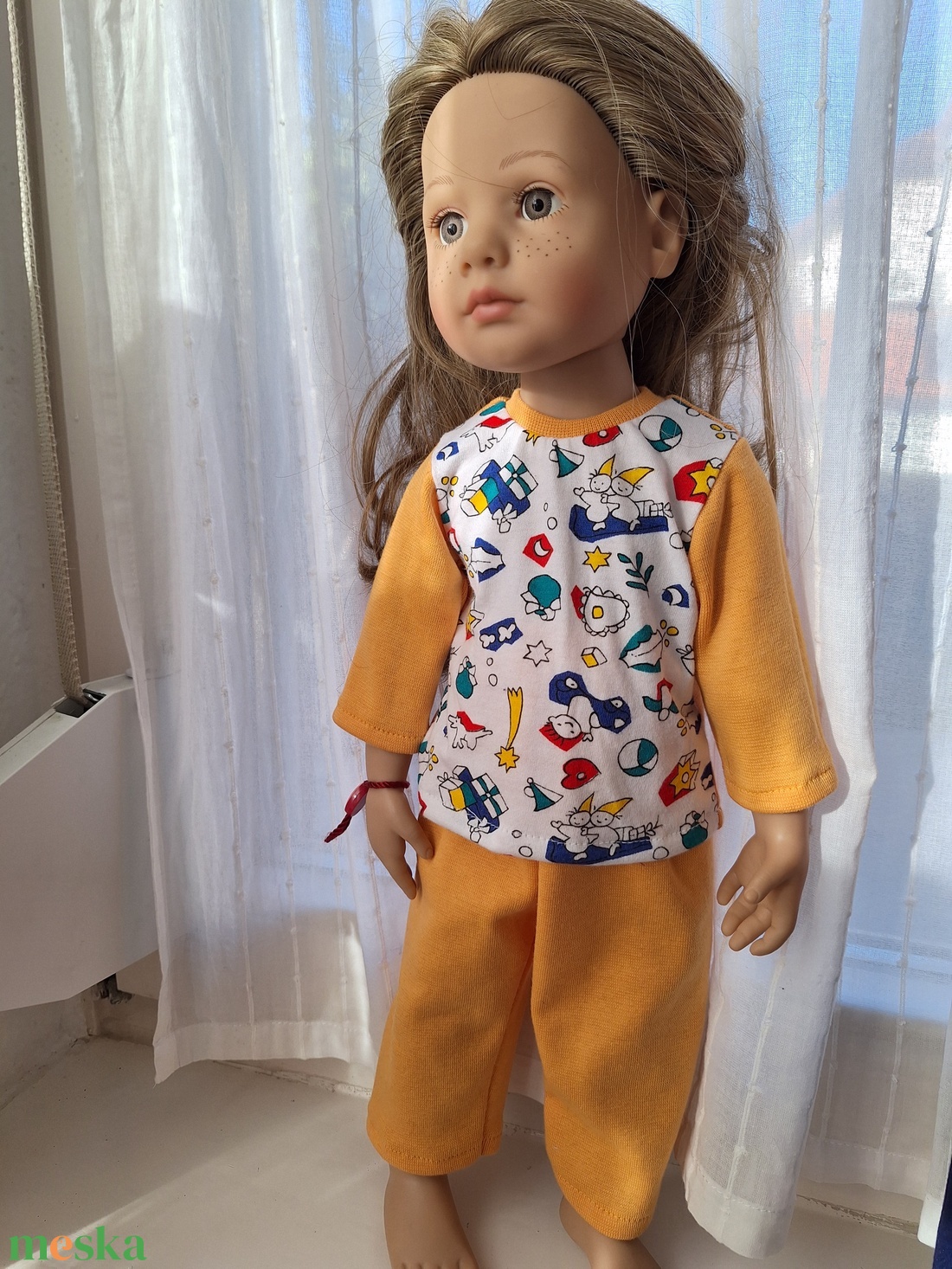Babaruha PIZSAMA 46-50 cm magas Götz babára - játék & sport - baba & babaház - babaruha, babakellék - Meska.hu Babaruha PIZSAMA 46-50 cm magas Götz babára - játék & sport - baba & babaház - babaruha, babakellék - Meska.hu