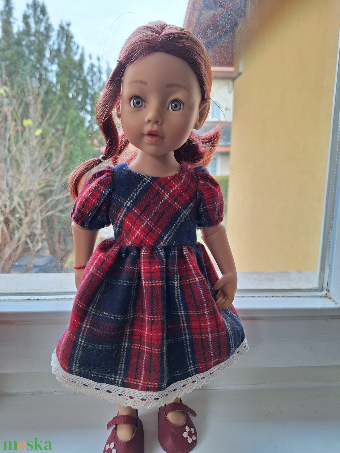 Karácsonyi babaruha 36-38 cm magas Götz babára - játék & sport - baba & babaház - babaruha, babakellék - Meska.hu