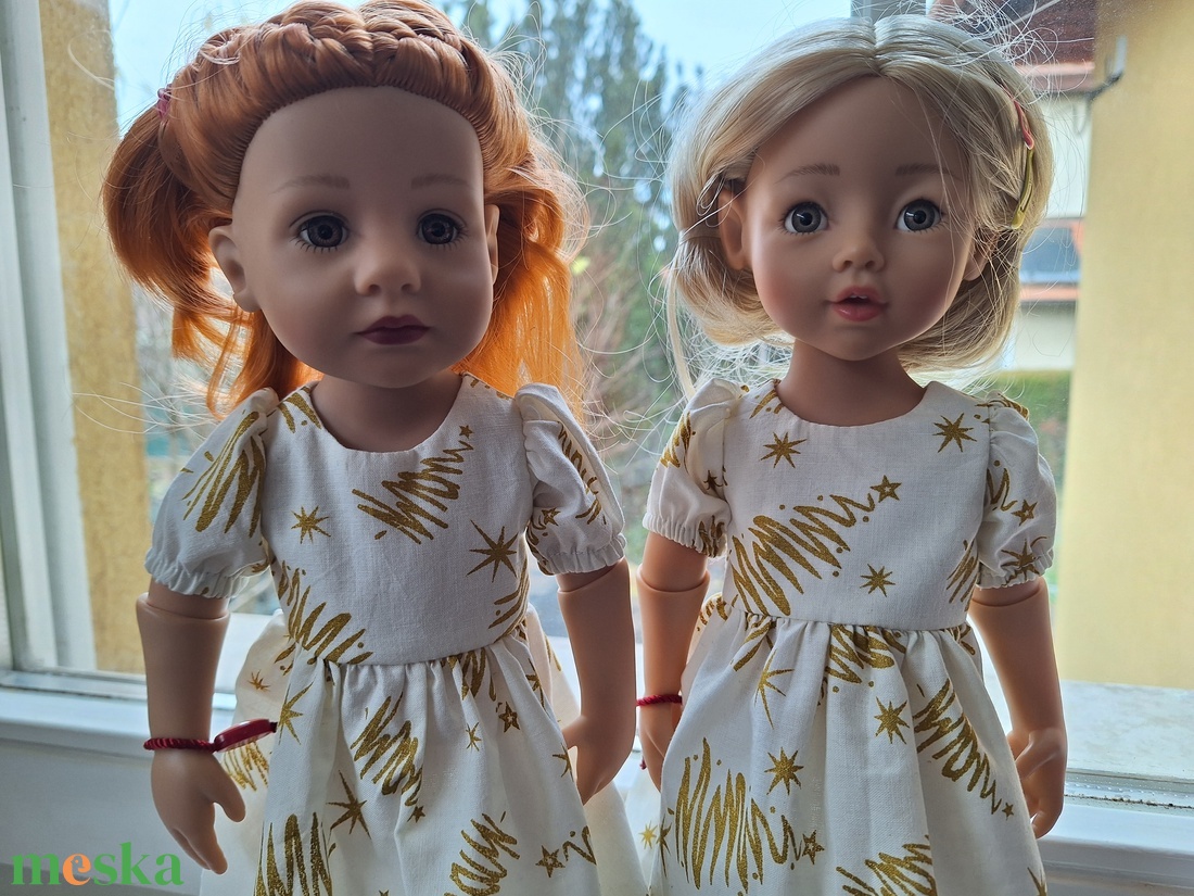 Karácsonyi babaruha 36-38 cm magas Götz babára - játék & sport - baba & babaház - babaruha, babakellék - Meska.hu