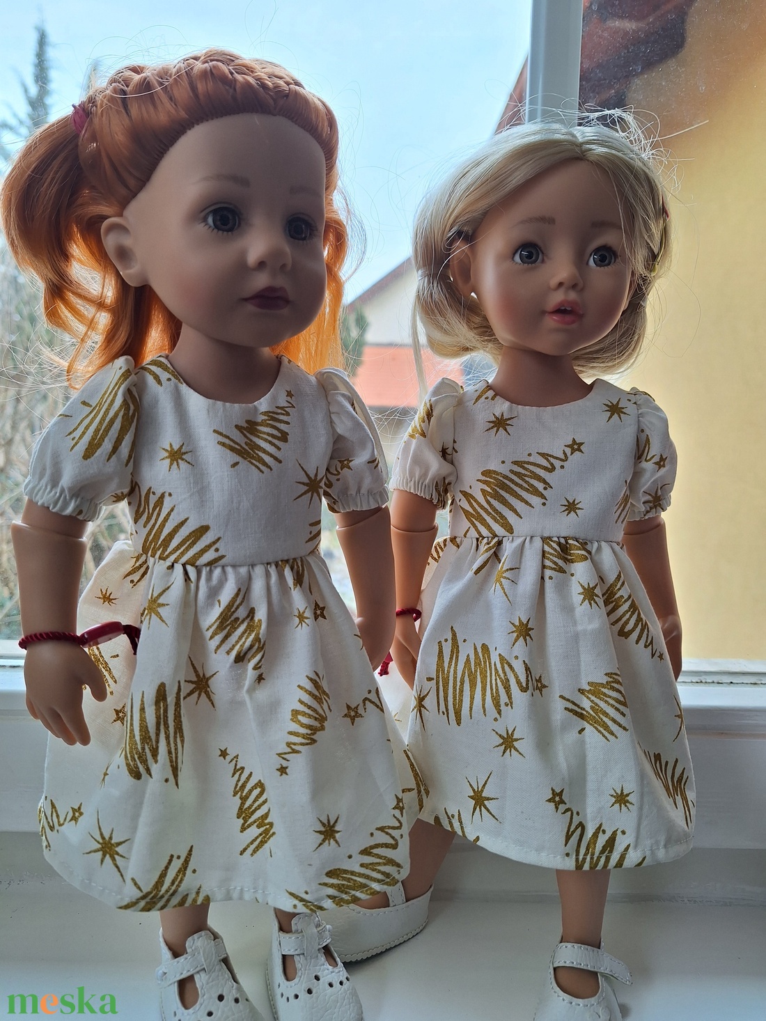 Karácsonyi babaruha 36-38 cm magas Götz babára - játék & sport - baba & babaház - babaruha, babakellék - Meska.hu