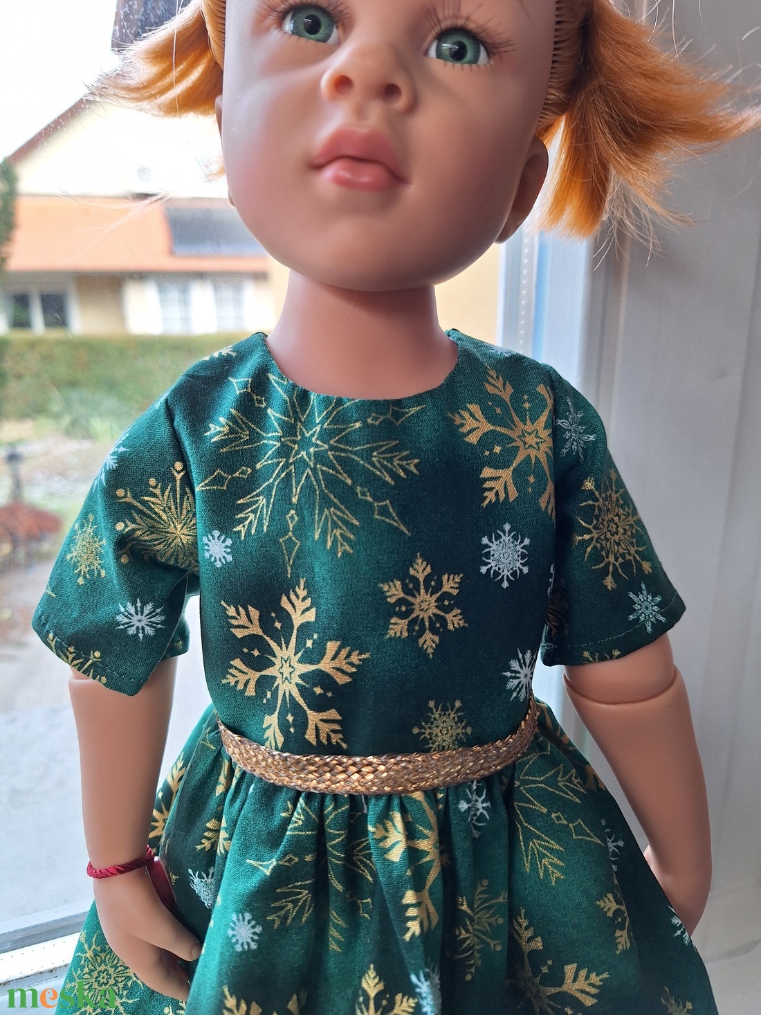 Karácsonyi babaruha 46-50 cm magas Götz babára  - játék & sport - baba & babaház - babaruha, babakellék - Meska.hu