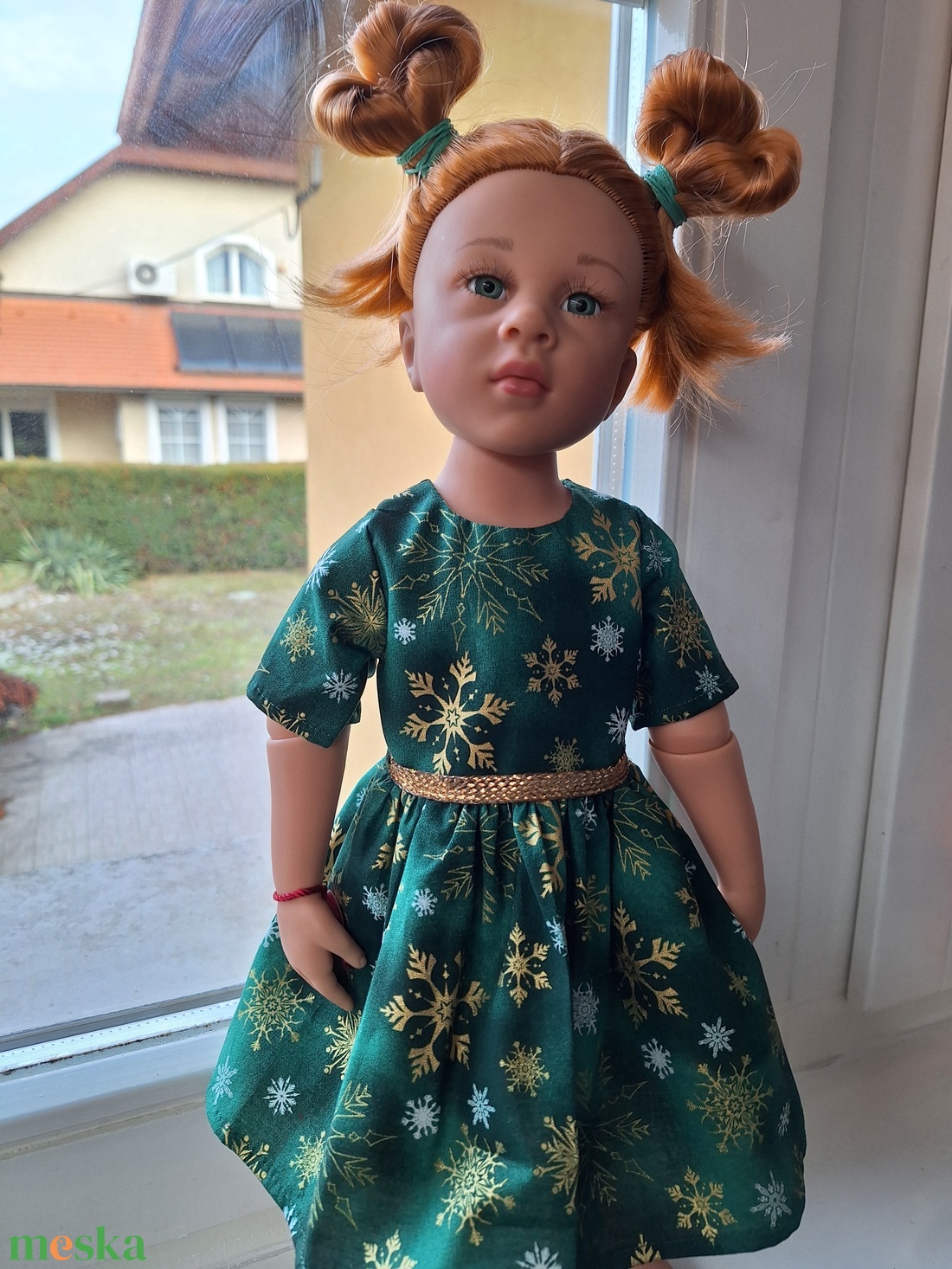 Karácsonyi babaruha 46-50 cm magas Götz babára  - játék & sport - baba & babaház - babaruha, babakellék - Meska.hu