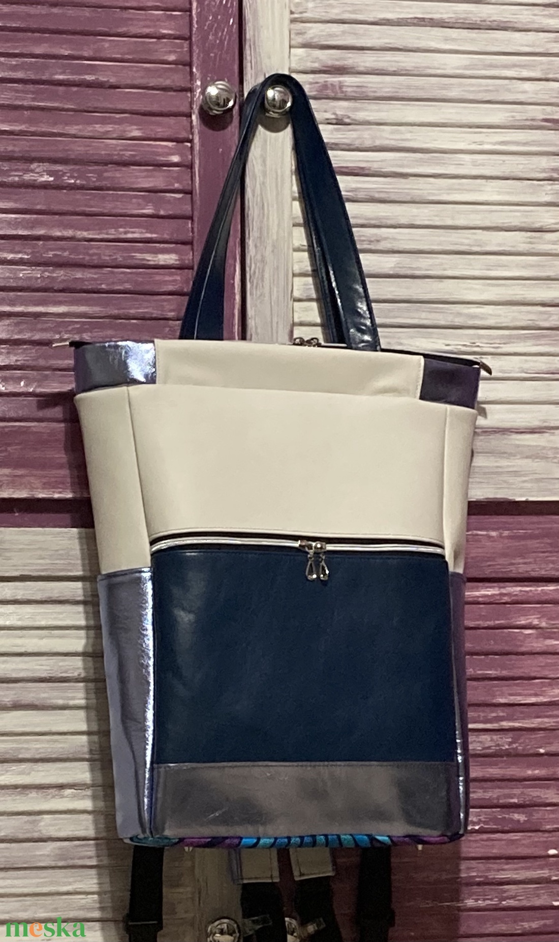 Valódi bőr hátizsák - táska & tok - hátizsák - hátizsák - Meska.hu