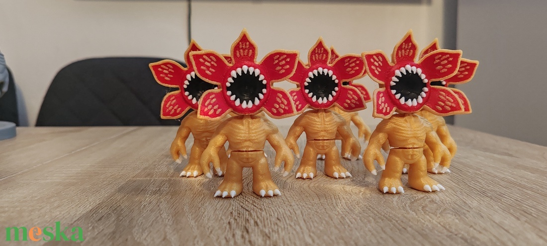 Demogorgon kulcstartó - Stranger Things - táska & tok - kulcstartó & táskadísz - kulcstartó - Meska.hu