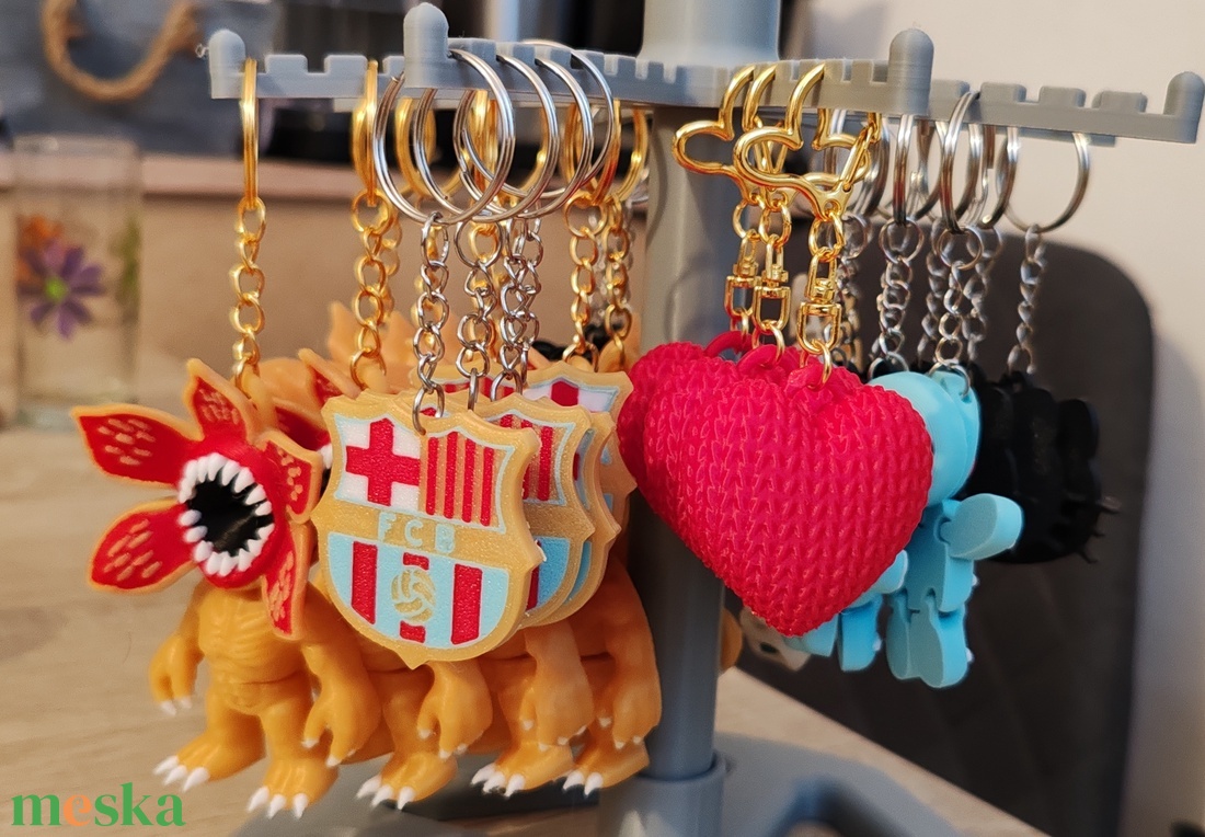 Demogorgon kulcstartó - Stranger Things - táska & tok - kulcstartó & táskadísz - kulcstartó - Meska.hu