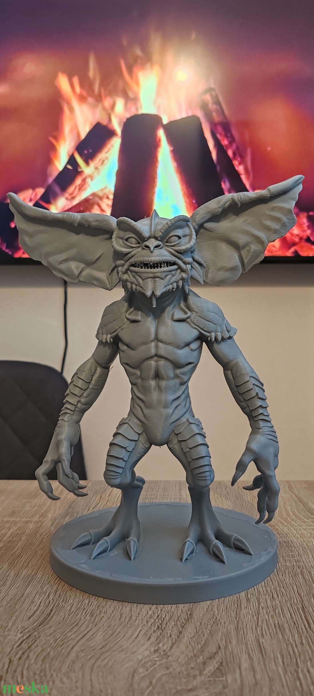 Gremlin 3D 25cm Brutál élethű - kellékek & szerszámok - dekorációs kellékek - figurák - Meska.hu
