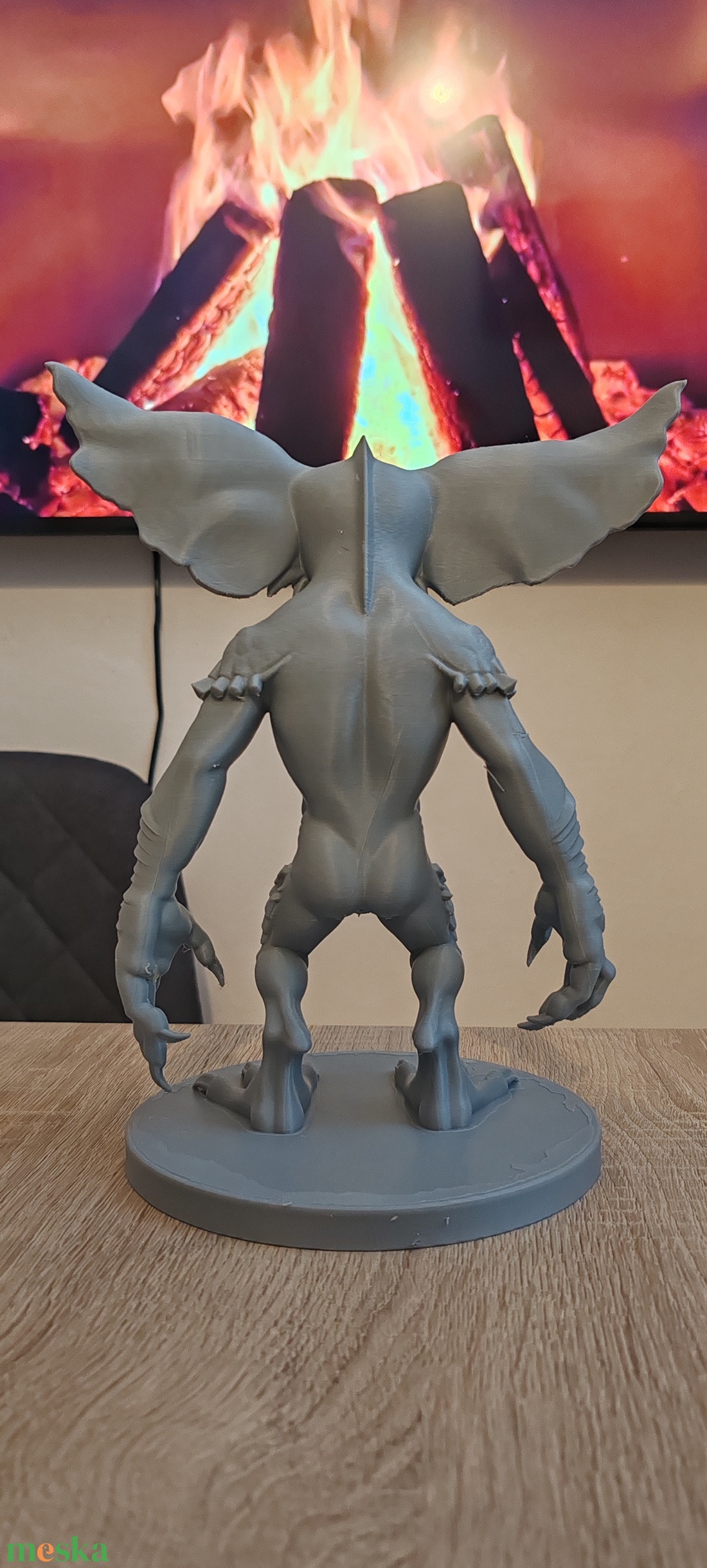 Gremlin 3D 25cm Brutál élethű - kellékek & szerszámok - dekorációs kellékek - figurák - Meska.hu