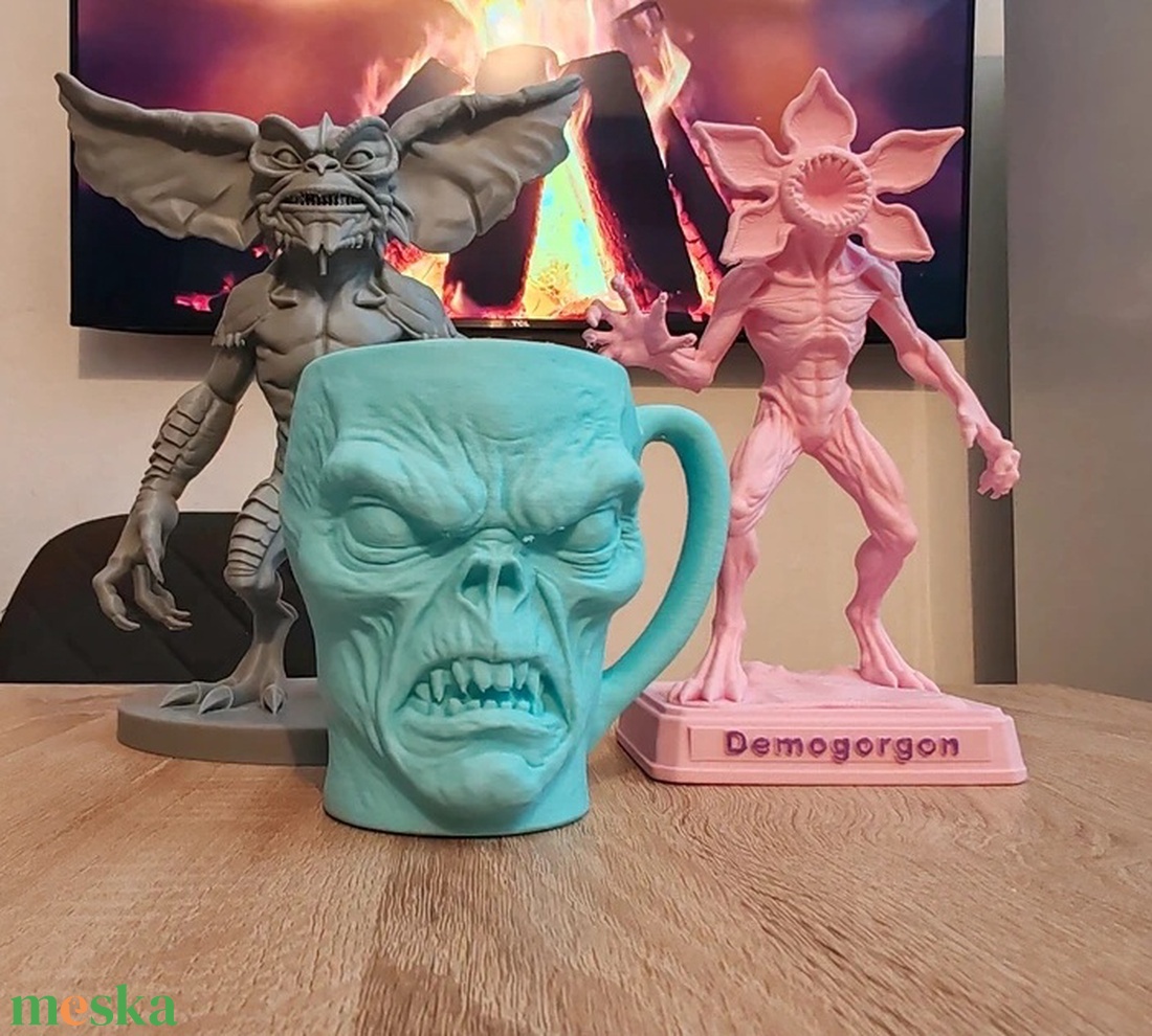Gremlin 3D 25cm Brutál élethű - kellékek & szerszámok - dekorációs kellékek - figurák - Meska.hu