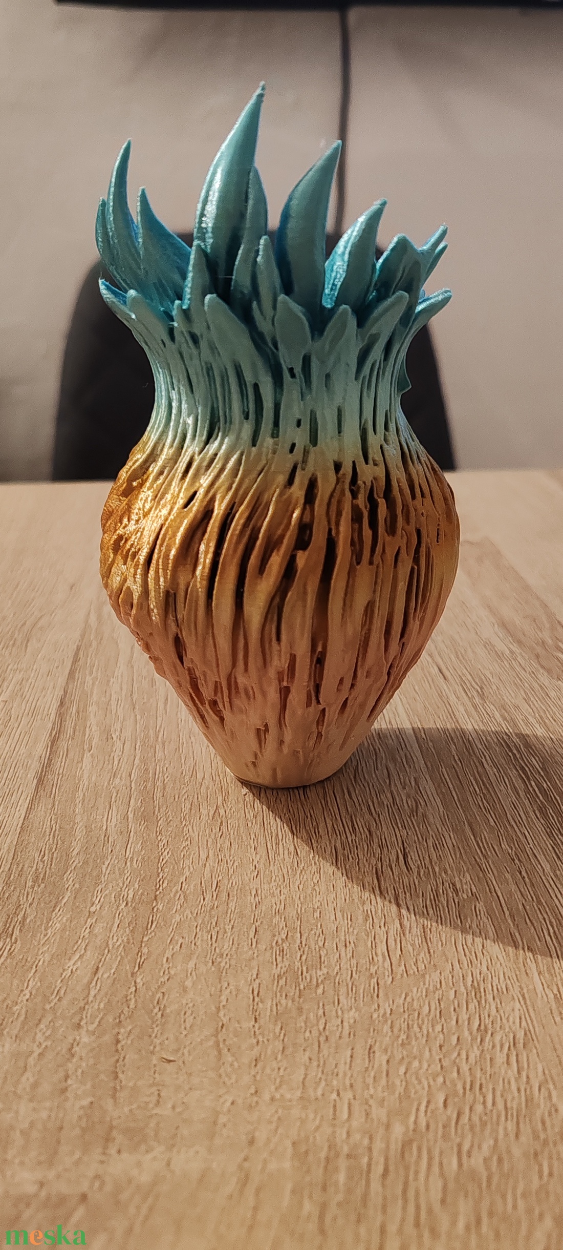 Dekoratív 3D váza  - otthon & életmód - virágdekoráció - virágtartó - váza - Meska.hu