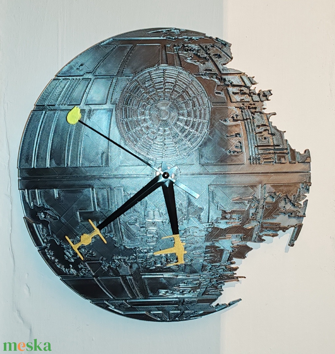 Star Wars 3D falióra - otthon & életmód - dekoráció - fali és függő dekoráció - falióra & óra - Meska.hu