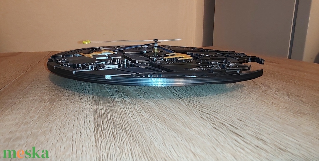 Star Wars 3D falióra - otthon & életmód - dekoráció - fali és függő dekoráció - falióra & óra - Meska.hu